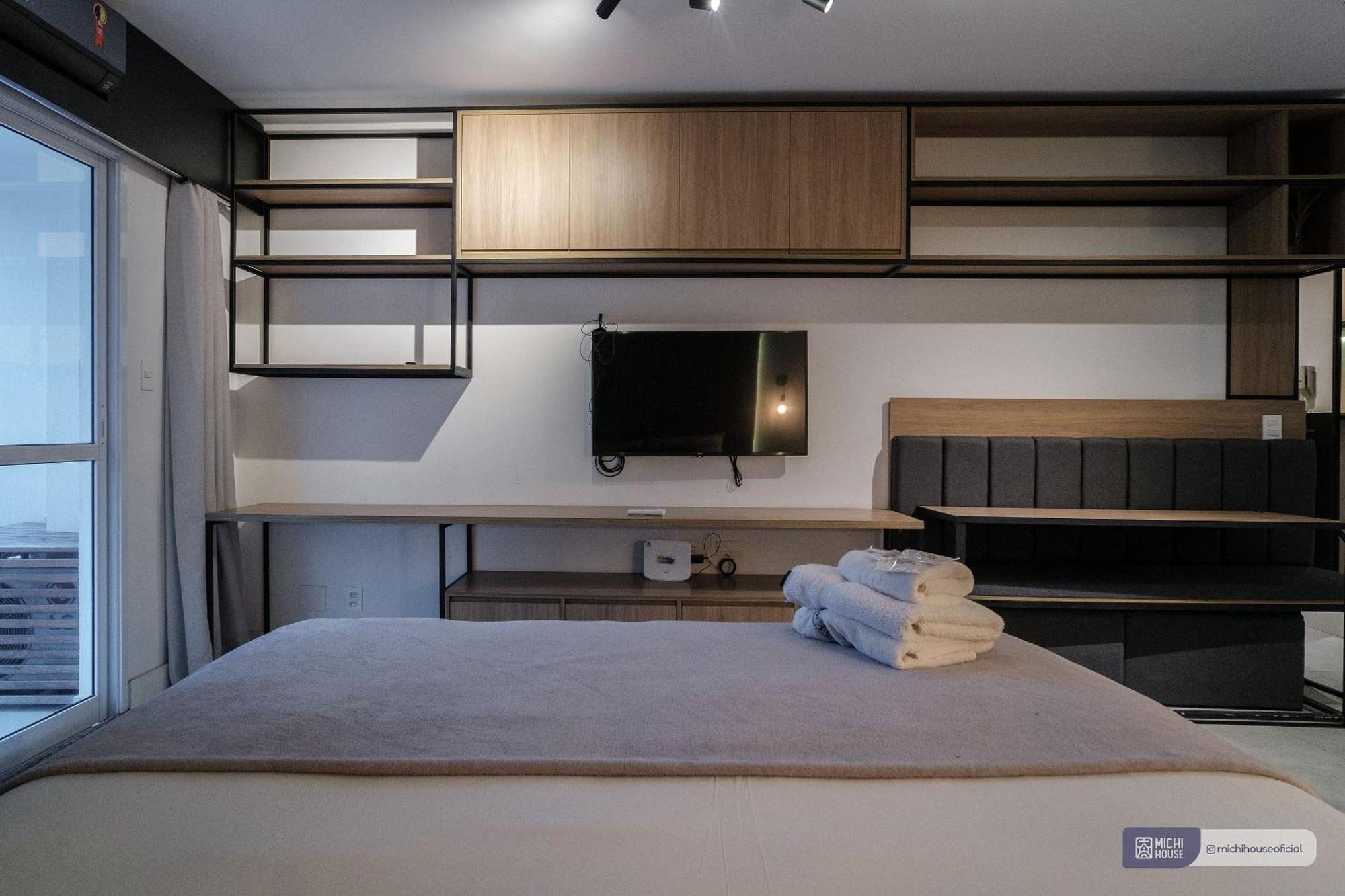 Apartamento Perfeito Studio Na Bento Freitas Cama Queen Ac/wf São Paulo